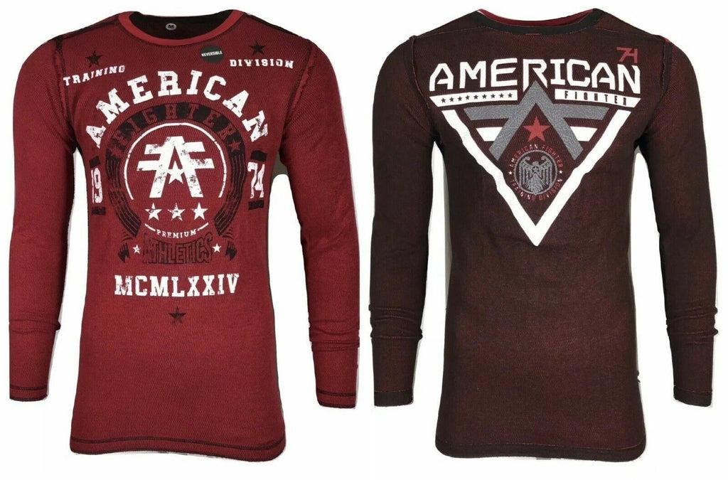 AMERICAN FIGHTER Men's REVERSIBLE THERMAL DALTON Athletic Biker MMA