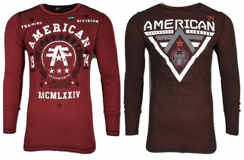 AMERICAN FIGHTER Men's REVERSIBLE THERMAL DALTON Athletic Biker MMA