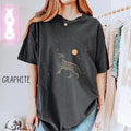 Vintage Tiger Graphic Comfort Tee Boho Moon Soft Relaxed Fit Shirt