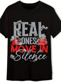 Men'S Tee - Striking Currency Design,Playful And Motivational Style - Summer Men