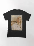 Vintage Inspired Artist Portrait T-Shirt with Stay Hideout