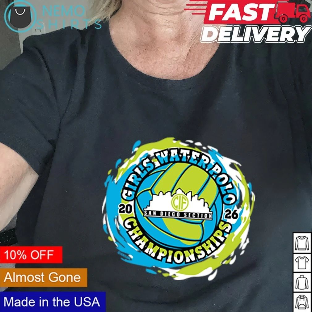 CIF-San Diego Section Girls Water Polo Championships 2026 shirt