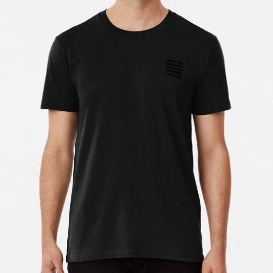 Simple Design 9 Black And White Motif Size S to 5XL Made in the USA T-Shirt