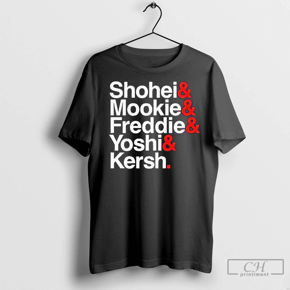 Premium Los Angeles Dodgers Ampersand Stars Shohei Mookie Freddie Yoshi And Kersh