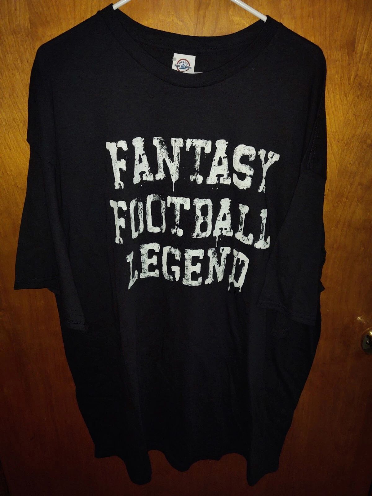 Fantasy Football Legend Men's 3XL Black T Shirt