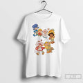 Classic Strawberry Shortcake Group Boyfriend Fit Girls T Shirts