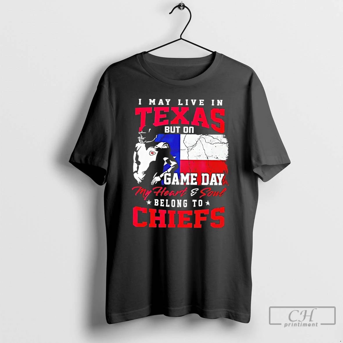 Classic I May Live In Texas But On Game Day My Heart And Soul Belong