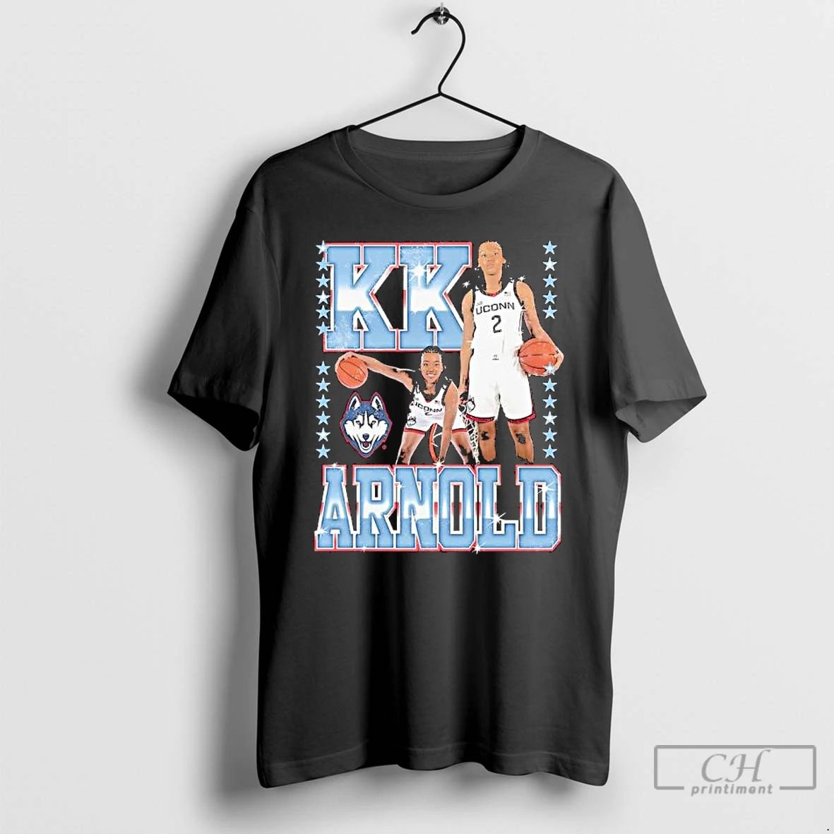 Premium Kk Arnold Uconn Huskies Womens Basketball Player T Shirts