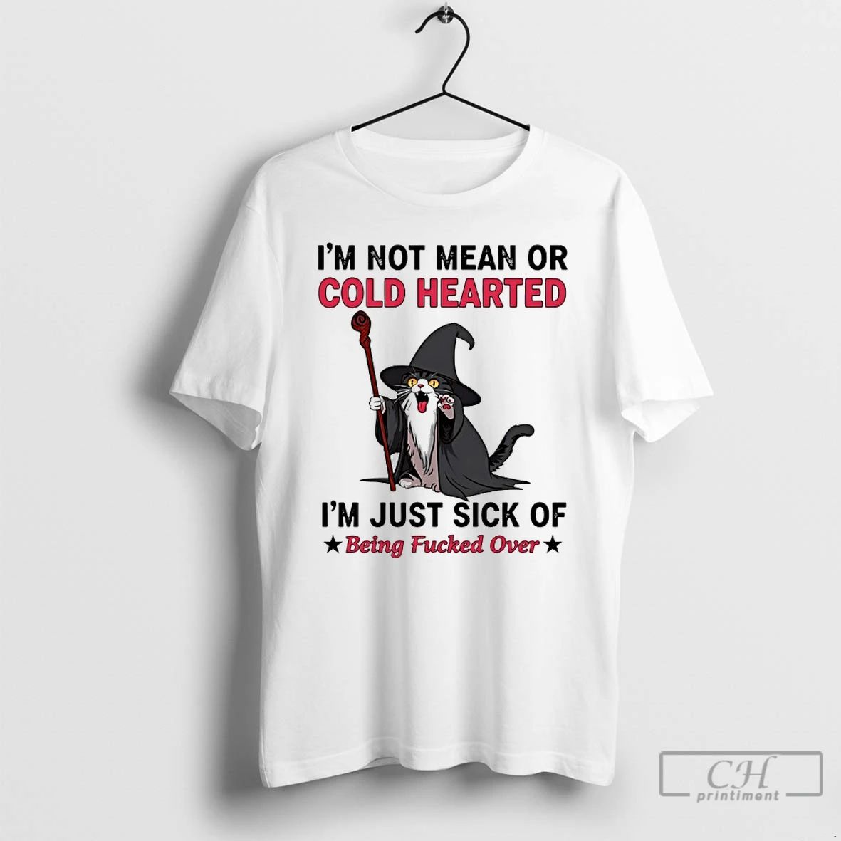 Wizard Cat Im Not Mean Or Cold Hearted Im Just Sick Of Being Fucked Over