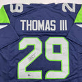 Earl Thomas III Seattle Blue Football Jersey
