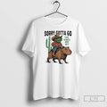 Premium Cowboy Frog Riding Capybara The Vibes Are Off T Shirts