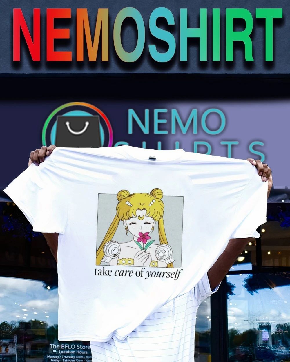 Sailor Moon take care of yourself shirt