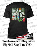 Dream Big Tee Shirt To Match J Legacy 312 Sneaker Graphic Pro Club Shaka RTP T