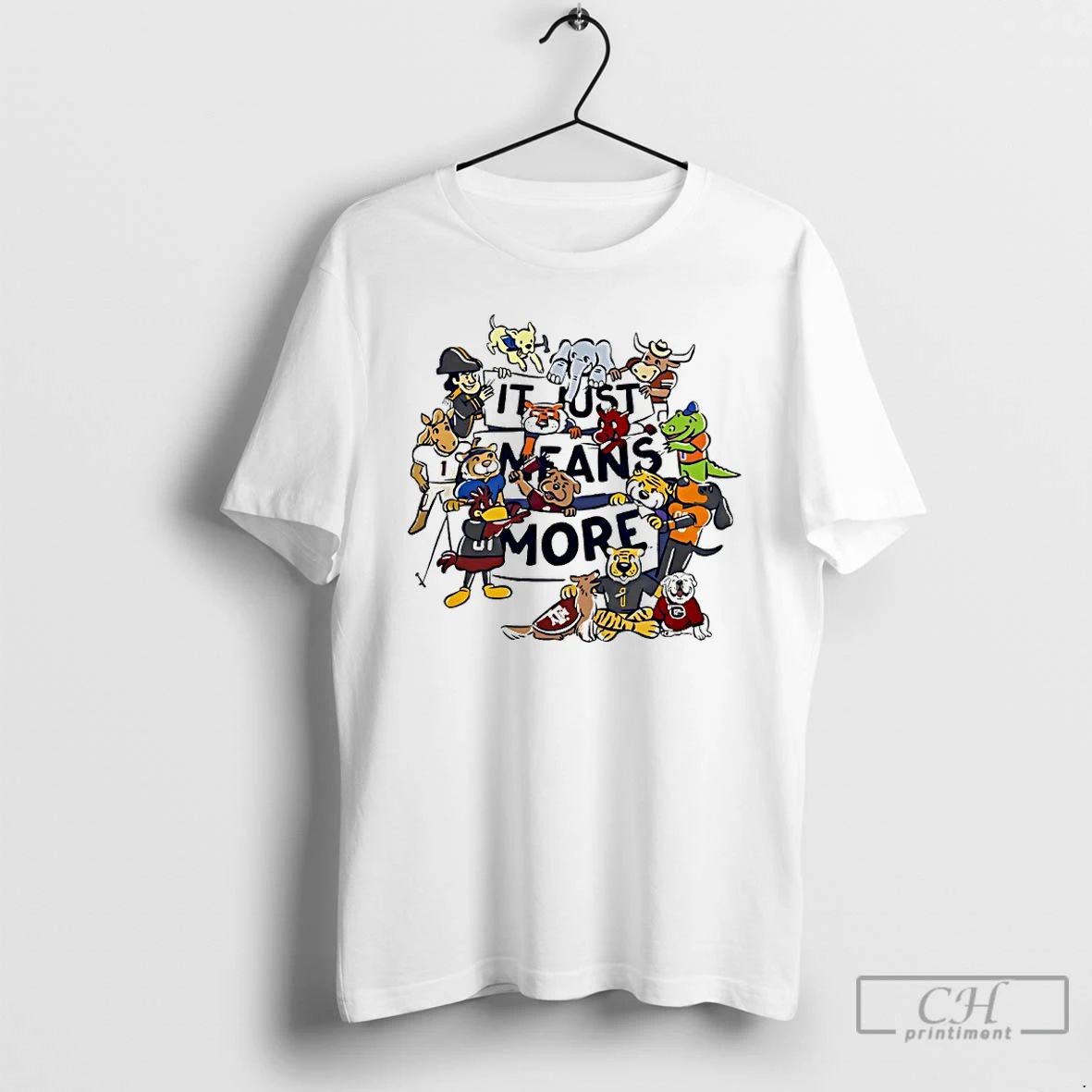 Classic Ncaa Mascot Team It Just Me Fans More T Shirts