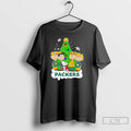 Classic Peanuts Characters X Green Bay Packers Chrismas T Shirts