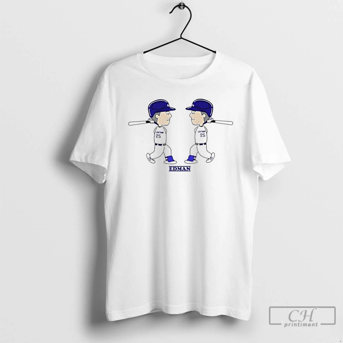 Classic Peanuts X Tommy Edman Los Angeles Dodgers T Shirts