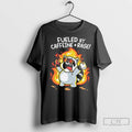 Premium Raccoon Fueled By Caffeine Rage Graphic