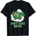 Short Sleeve Funny Bear Smoking Weed Cannabis Marijuana 4:20 Stoner Gift T-Shirt