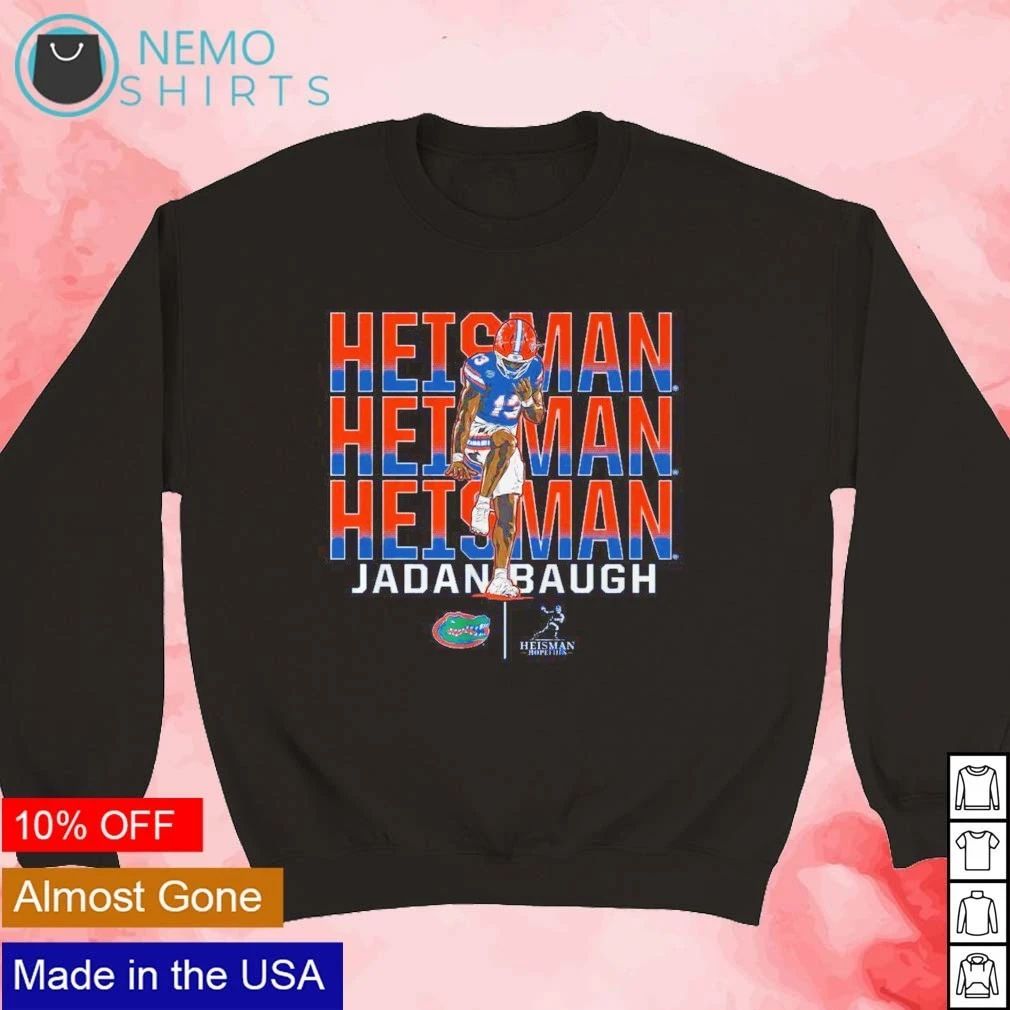 Jadan Baugh Heisman Hopeful Name Florida Gators shirt