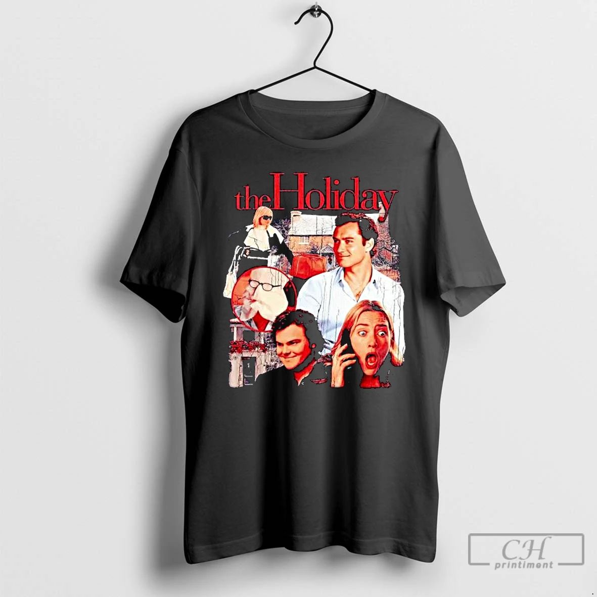 Classic The Holiday Christmas Movie Graphic Ornaments T Shirts