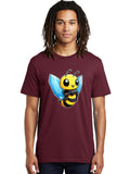 Crystal-Bee-3 Mens Graphic Tee, 100% Cotton, Casual Summer Wear