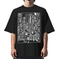 Minimalist Tokyo Street Cotton casual T-shirt, Graphic T-Shirt Unisex, Art Shirt