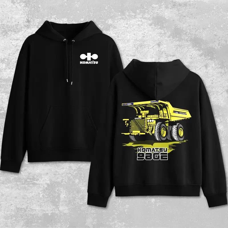 Vintage Mining Dump Truck Komatsu 980E Graphic T-Shirt, Heavy Equipment Construc