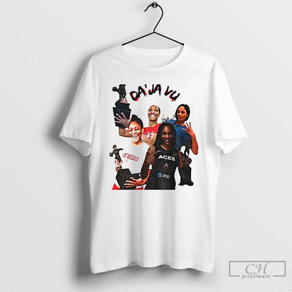 Classic Aja Wilson 4x Mvp Wnba Legend T Shirts
