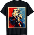 Trump Middle Finger 2026 Meme Vintage Funny T-Shirt