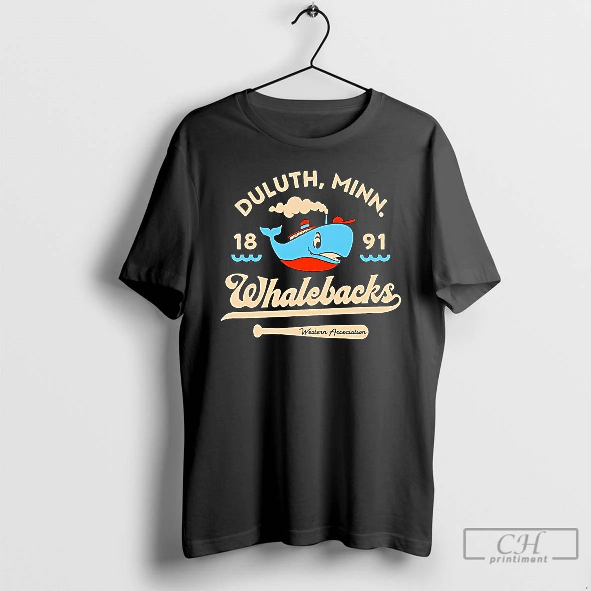 Premium Duluth Whalebacks Est 1891 Western Association T Shirts