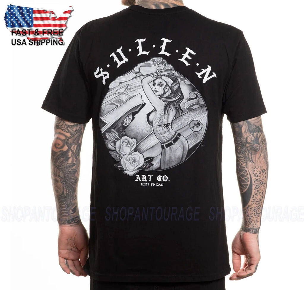 Sullen Art Collective Tinted Premium Fit SCM6985 New Short Sleeve T-Shirt For