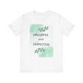 Motivational Shirt - Progress over Perfection (Leaf Design)