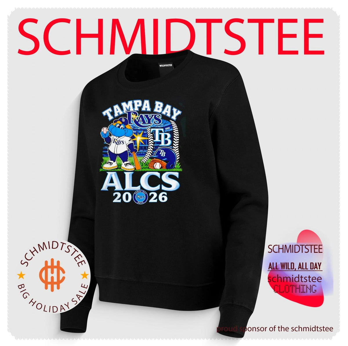 Tampa Bay Rays ALCS 2026 American League Championship Series Raymond Mascot shirt