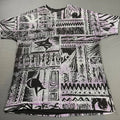 Purple Shark AOP w/ Surfing Related Graphic