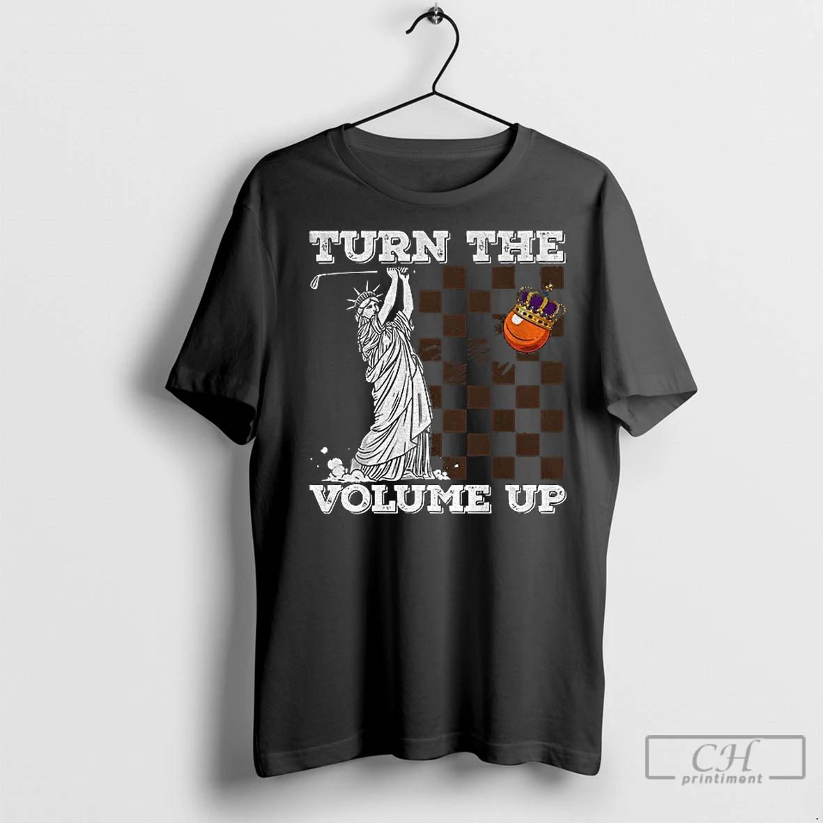 Premium Statue Of Liberty Hockey Orange King Turn The Volume Up Zohran Mamdani Nyc