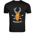 Wanderlust Deer Arrows T-Shirt - Adventure Travel Graphic Tee