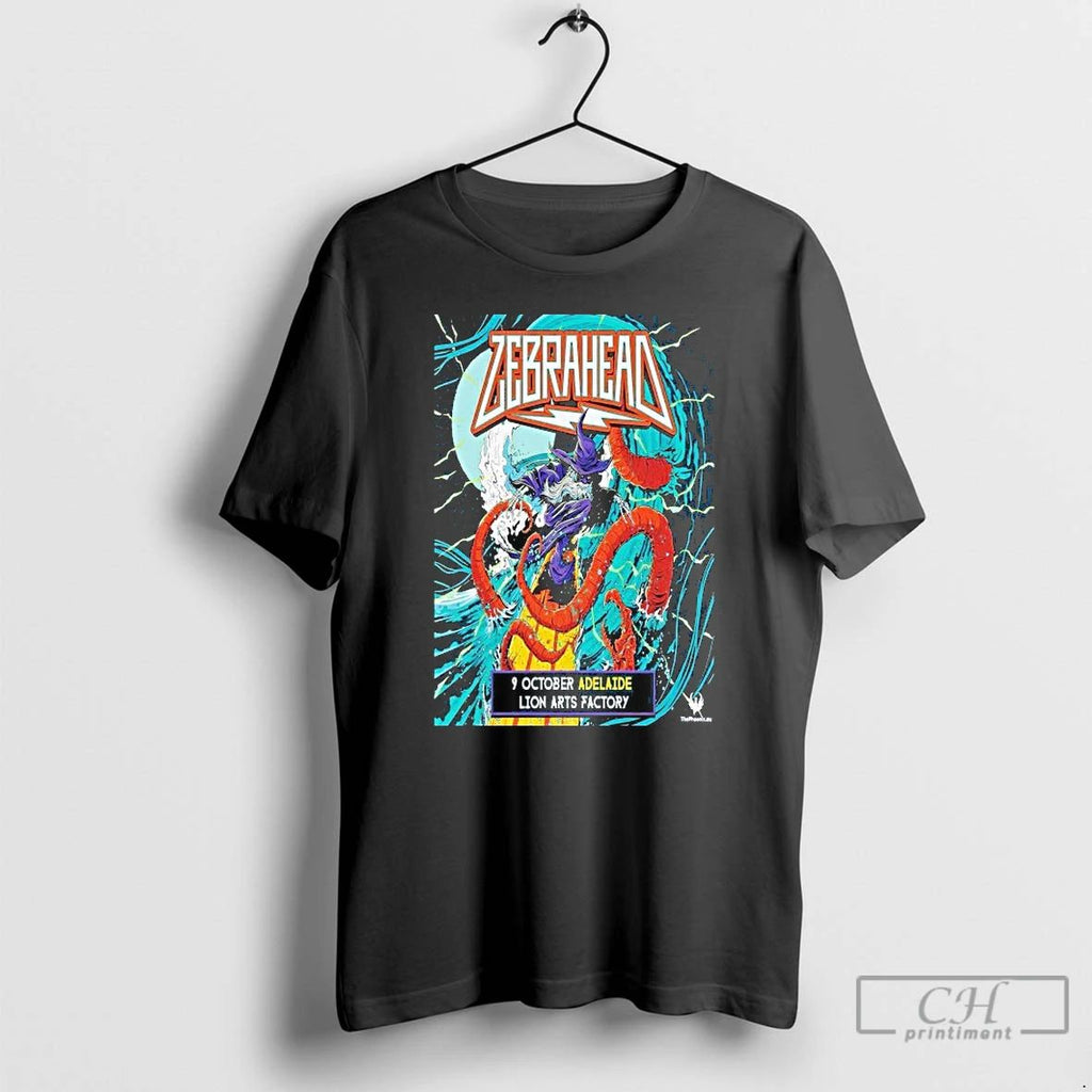 Premium Zebrahead 10 9 2025 Lion Arts Factory Adelaide Australia T Shirts