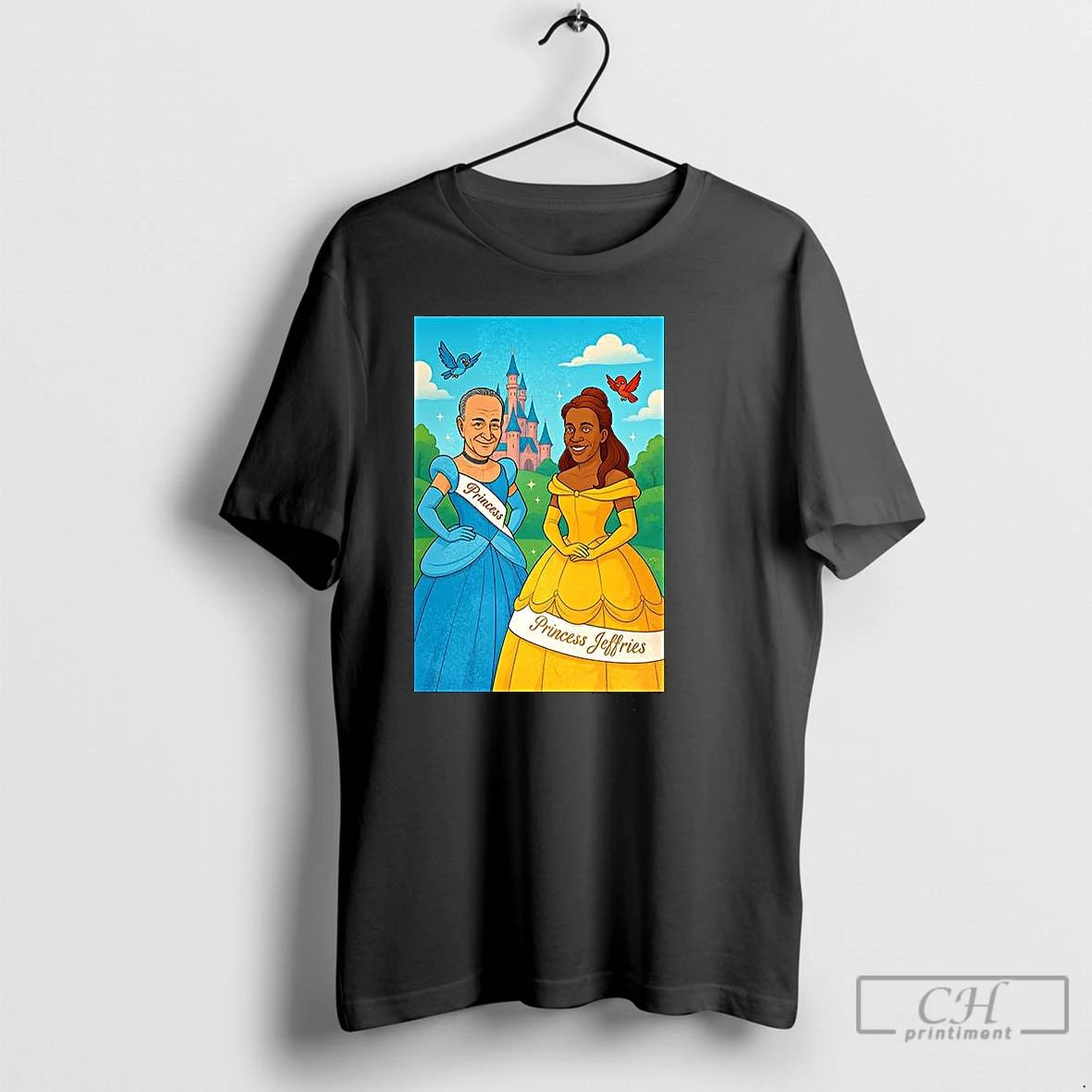 Classic Princess And Princess Jeffries No Kings Cartoon T Shirts