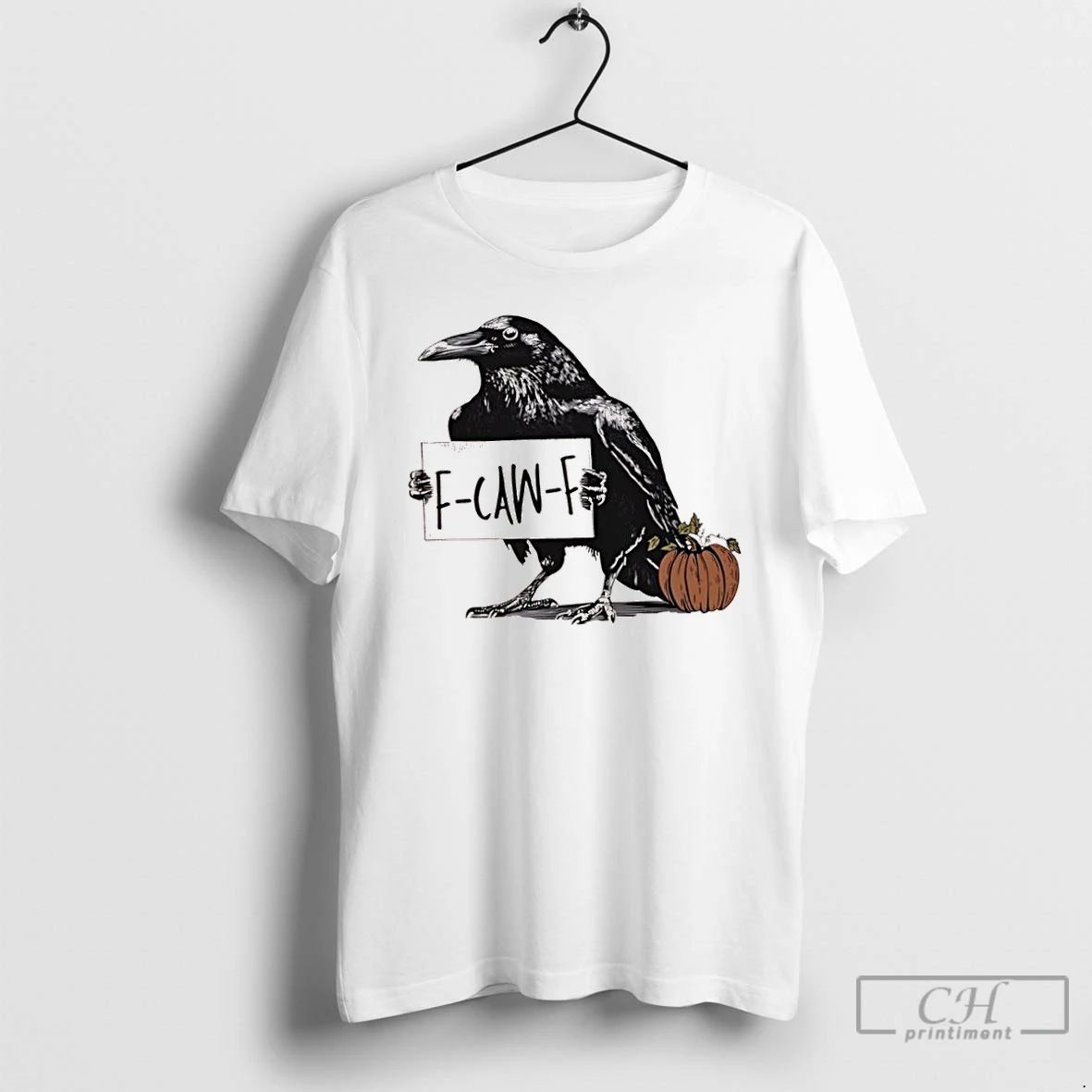 Classic F Caw F Anti Fascism Crow T Shirts