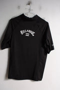 Billabong UV Surf Shirt T-Shirt Black - Size Medium M (G48)