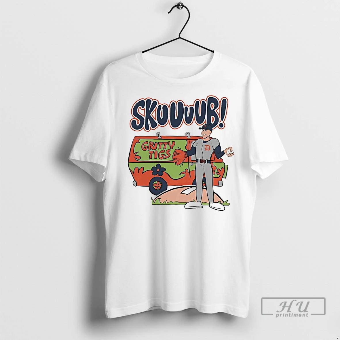 Officials Tarik Skubal Skub Gritty Tigs Detroit Tigers T Shirts