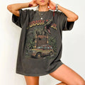 Vintage Dinosaur Park Entrance Shirt Retro T Rex Tour Graphic Tee