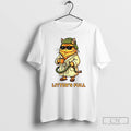 Premium Funny Cat Wearing Glass Litters Full Merry Christmas T Shirts