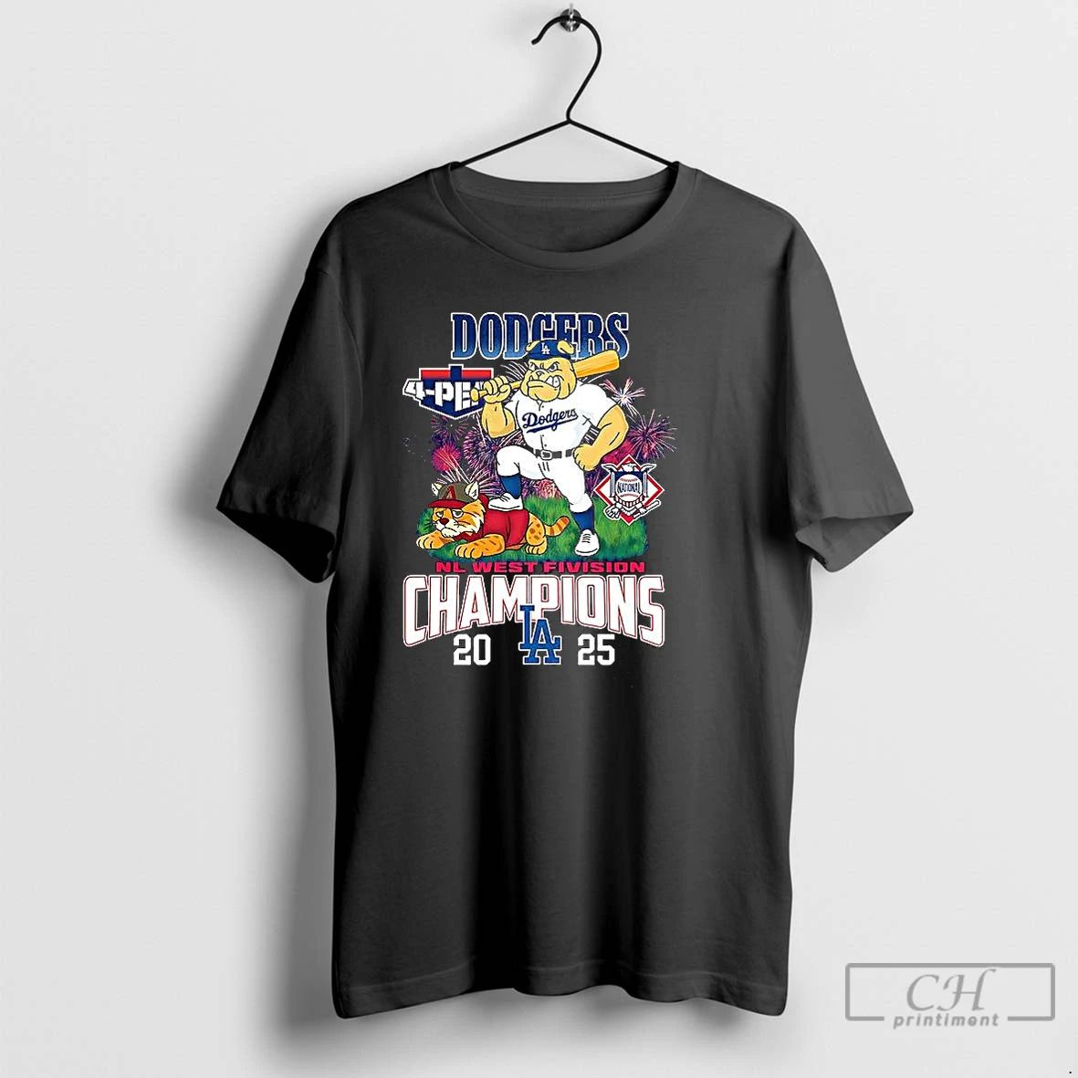 Premium Los Angeles Dodgers Vs Arizona Diamondbacks Mascots Rivalry 2025 Nl West Division Champions Mascot