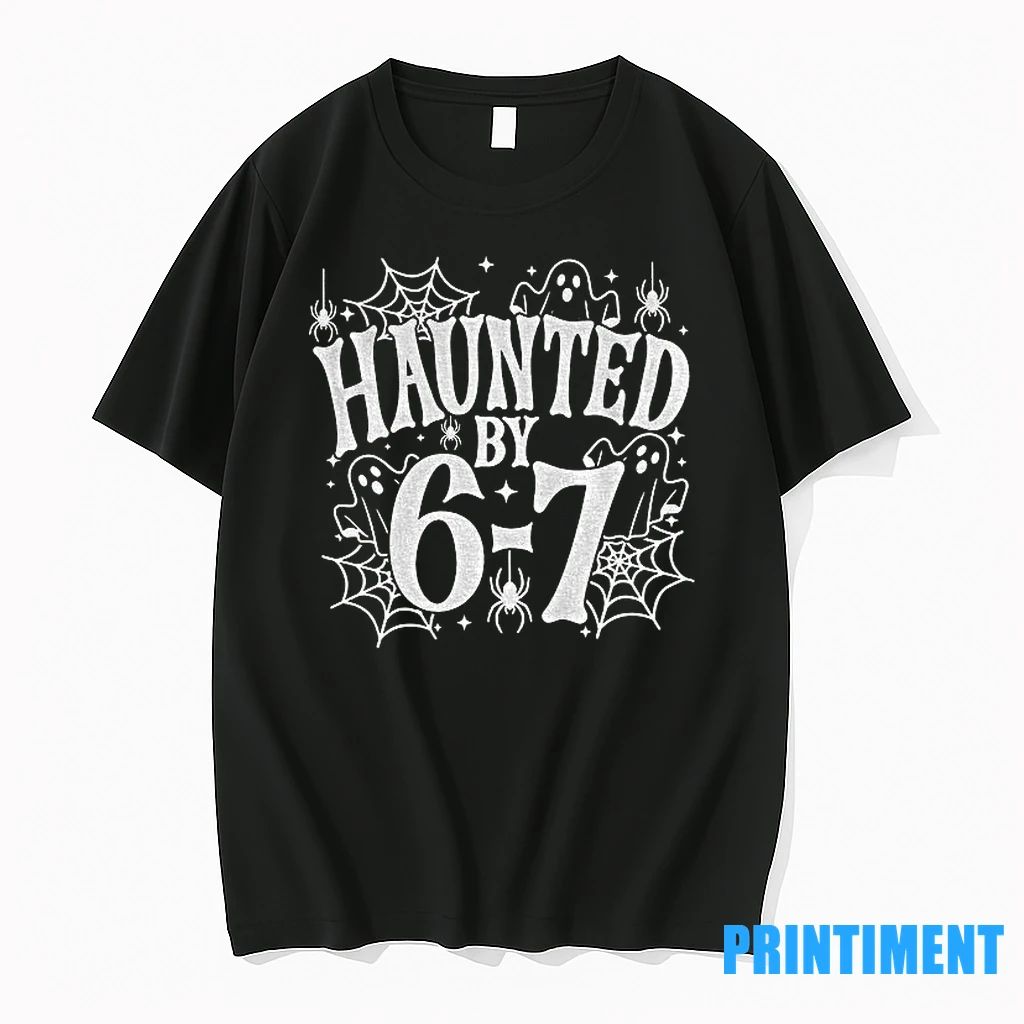 Haunted By 6 7 Halloween Spooky Meme Tshirts Sweater