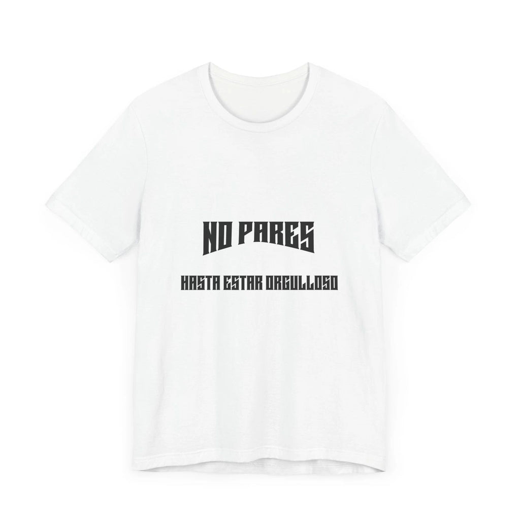 Motivational Unisex Tee, Workout T-Shirt, Sporty Camiseta, Fitness Shirt,