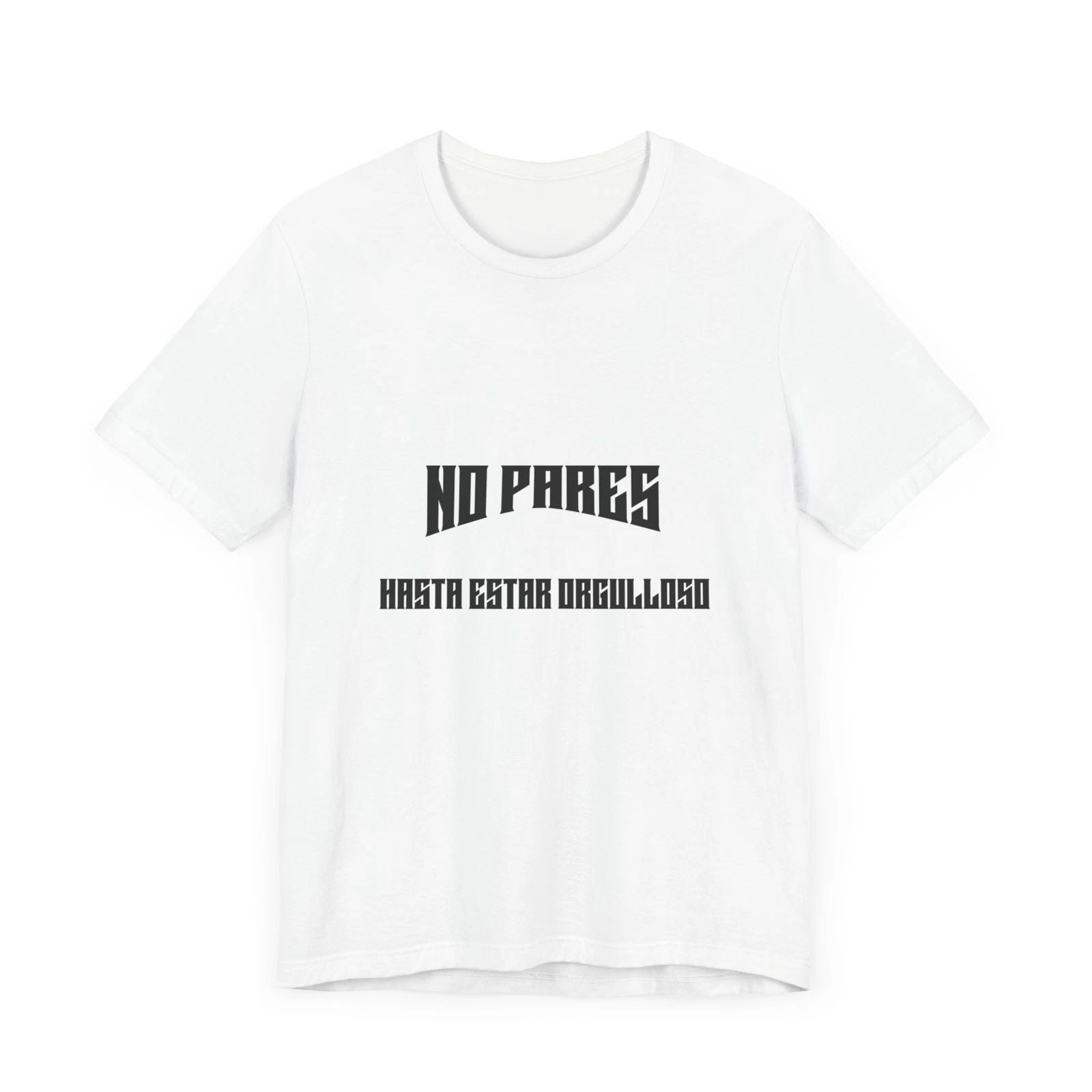 Motivational Unisex Tee, Workout T-Shirt, Sporty Camiseta, Fitness Shirt,