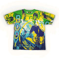 VINTAGE Body Glove Shirt Medium All Over Print Surf Skate Anti Drug AOP 90s USA