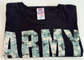 US Army T Shirt Adult Men's Size 3XL XXXL Bayside Cotton USA Made Digital Camo