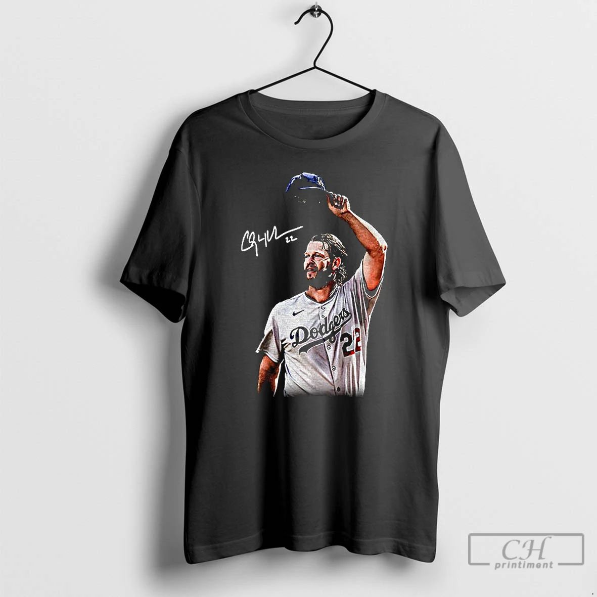 Classic Clayton Kershaw Big Face Shout Loudly Los Angeles Dodgers Mlb Baseball World Series 2025